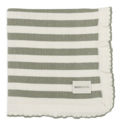 Blanket Rayas Musgo