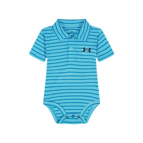 Under Armor Striped Polo Bodysuit