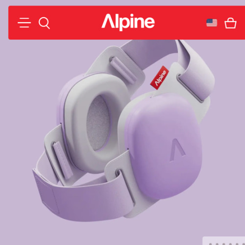 Muffy Baby Comfort Baby Ear Protection | Dawn Purple