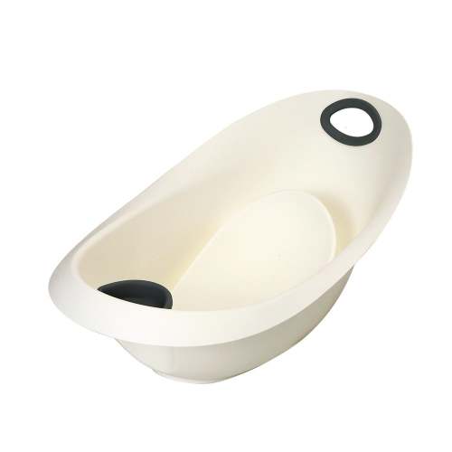 Oval Baby Bath White/grey