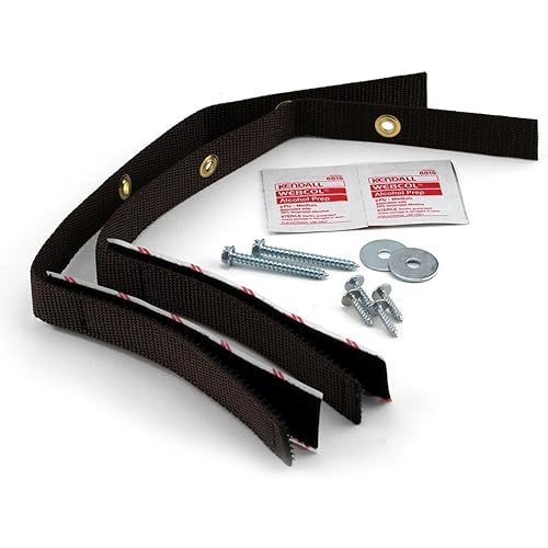 Quakehold! Furniture Strap Kit, Antique Brown