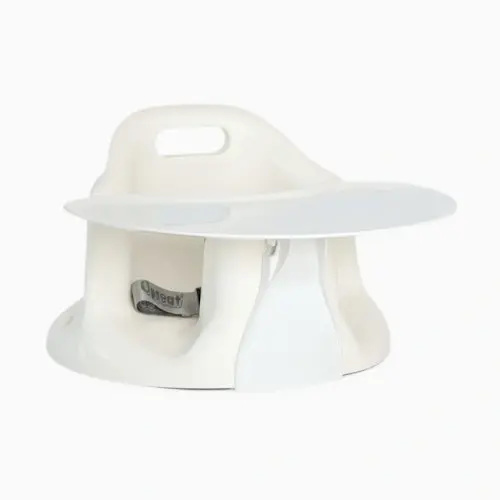 Upseat Baby Floor & Booster Seat with Tray - Coconut