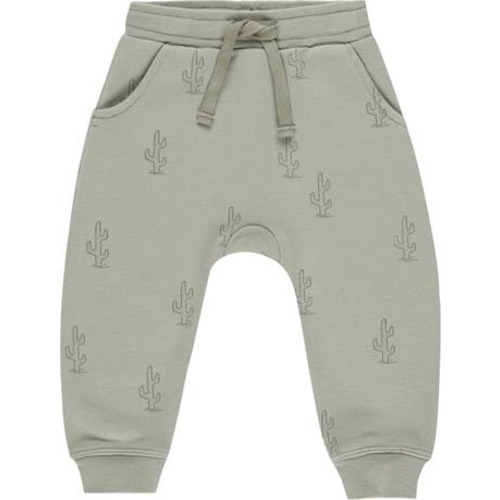Kids' Cactus Print Knit Joggers