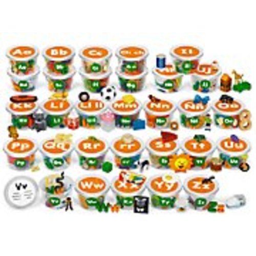 Spanish Alphabet Teaching Tubs