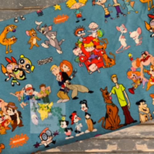 Retro Cartoon Preflat - Made to Order – Clover Cloth Creations