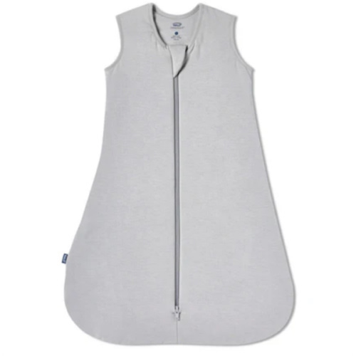 HALO - 1.5 TOG supersoft bamboo wearable blanket, double zipper sleeping bag with weighted feel - gray