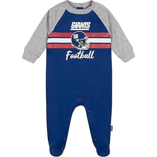 Gerber NFL unisex-baby Nfl Team Footed Coverall