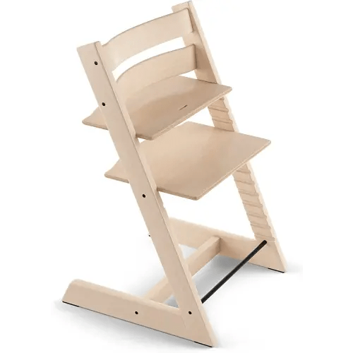 Tripp Trapp Chair from Stokke, Natural - Adjustable, Convertible Chair for Toddlers, Children & Adults - Convenient, Comfortable & Ergonomic - Classic Design
