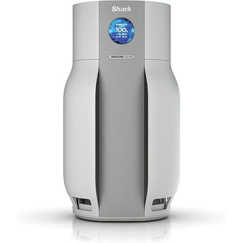 Shark BreatheClear MAX with NeverChange, Intelligent Air Purifier for Home, Large Rooms, HEPA-Exceeding for Dust, Dander, Smoke, and More, Zero Filter Changes, Dove, HP362 (2026)