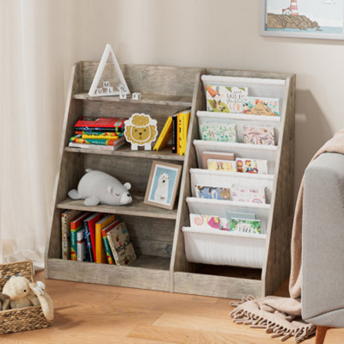 Isabelle & Max™ Chaffins 28" H x 24" W Chip Resistant Sport Kid Book Display | Wayfair