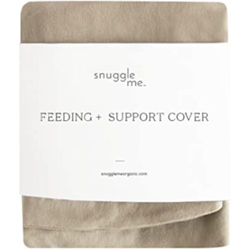 Snuggle Me Organic | Feeding Support Cover v2 | Nursing, Bottle Feeding and Bonding Support | Organic Cotton | Birch - Covers fit The New v2 Feeding Pillow