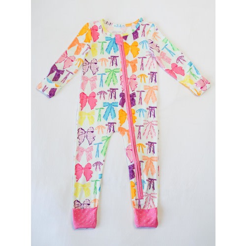 Cloud Layette - Vibrant Bows