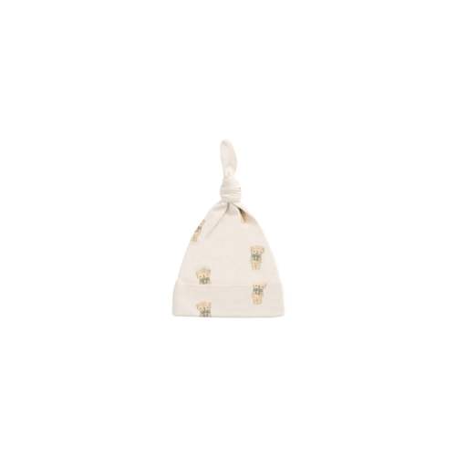 Organic Cotton Knot Beanie - Little Ted