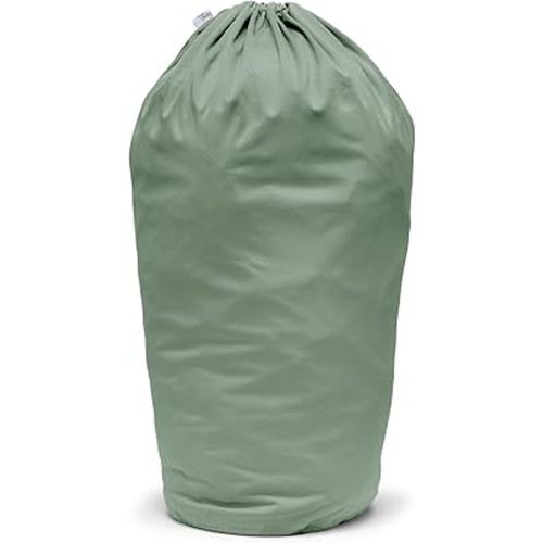 Kanga Care Seam Sealed Drawstring Reusable Diaper Pail Liner Large Barrel Shape 26" height x 51" top x 33" base | Willow