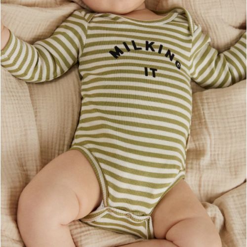 Milking It Stripe Bodysuit