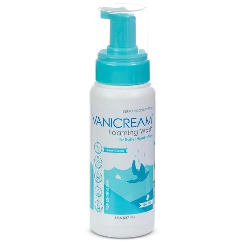 Vanicream Foaming Wash for Baby, Gentle Tear-Free Cleanse & Moisture, 8 Oz