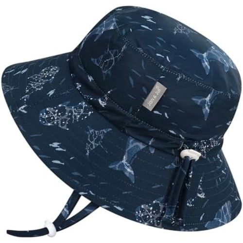 JAN & JUL Kids' Quick Dry Beach Bucket Sun-Hat for Swimming