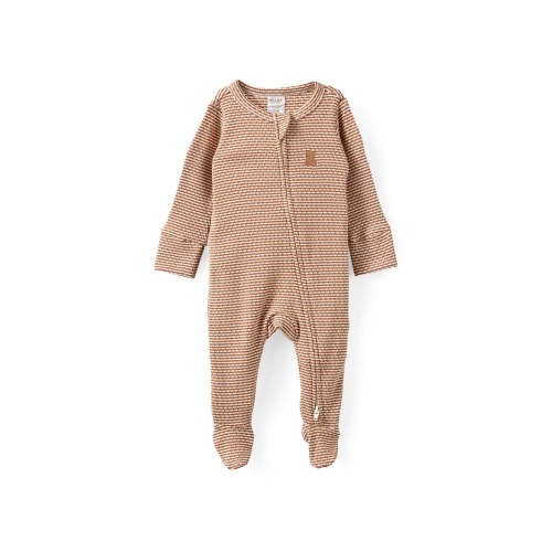 Littlie Organic Long Sleeve Zip All In One Romper