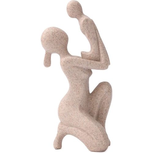 New Mom Gifts - 8.07” Mother and Child Figurine,Resin Statue for First Time Mothers, Baby Shower Adoption Birthday Gifts,Ideal Decor For Shelf Living Room Bedroom Bookshelf CoffeTable and Office