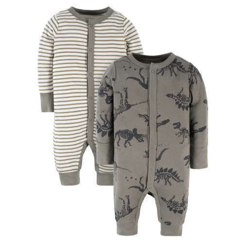 Modern Moments by Gerber Baby Boy Coveralls, 2-Pack (Newborn-24 Months)