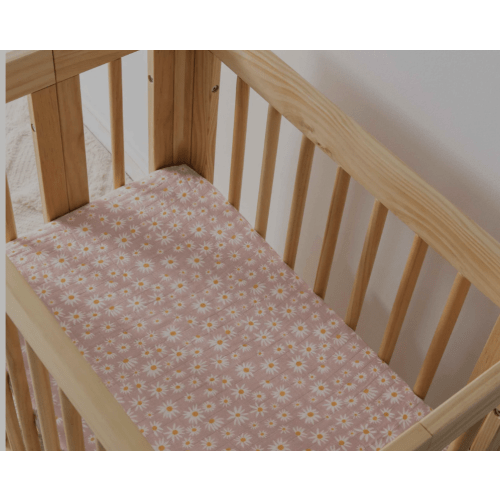 Babyletto All-Stages Bassinet Sheet in GOTS Certified Organic Muslin Cotton