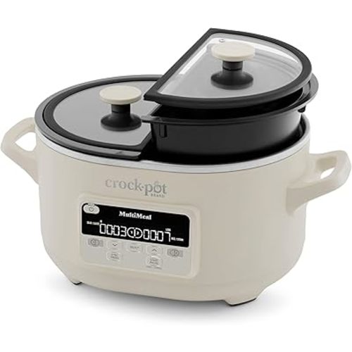 Crock-Pot MultiMeal Multicooker and Programmable Slow Cooker with Bake Function Oat Milk