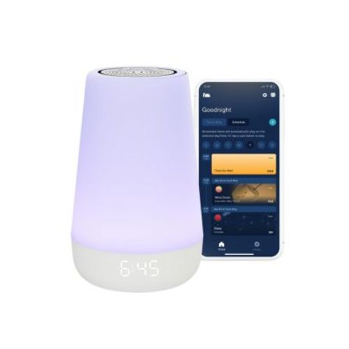 Rest Baby Sound Machine Night Light 2nd Gen Sleep Trainer, Time-to-Rise Alarm Clock, White Noise Soother, Music & Stories for Nursery, Toddler & Kids Bedroom (Wi-Fi)