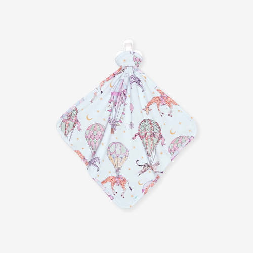 Circus Blue Reversible Seraphina & Seraphina Balloons Lovey | Posh Peanut®