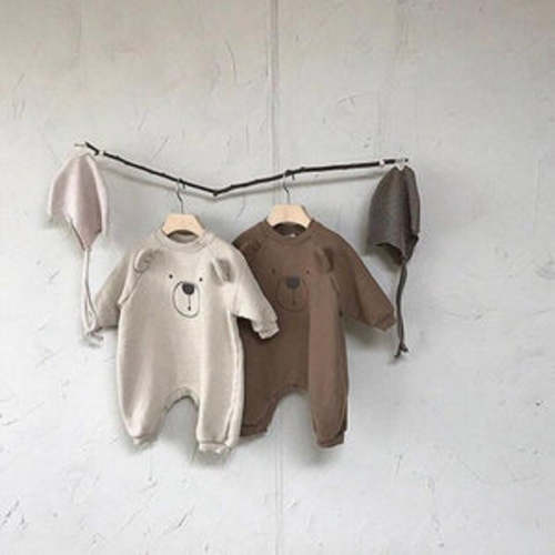 Bewildered Bear Jumpsuit – Teeny Mini Me