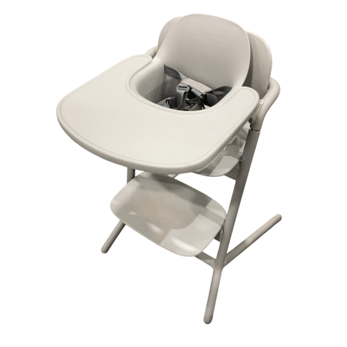 Cybex LEMO 3 in 1 High Chair and Tower Bundle, Suede Grey
