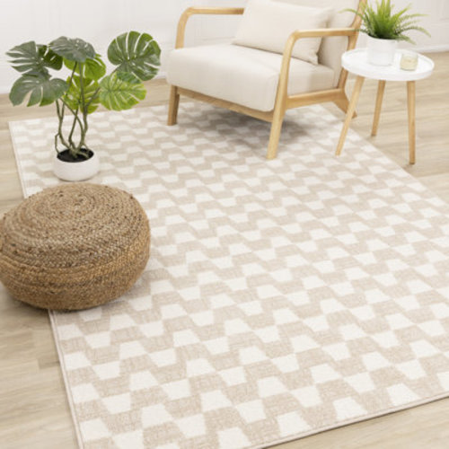 Wade Logan® Charlanne Power Loomed Geometric Area Rug & Reviews | Wayfair