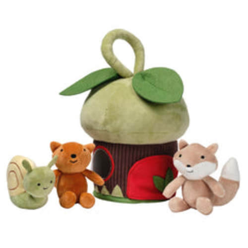 Treehouse Plush Interactive Play Set
