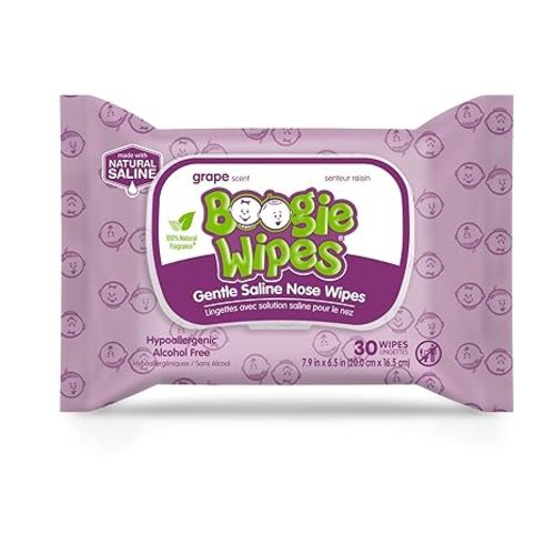 Boogie Wipes Grape 30ct Size 30ct Boogie Wipes Grape 30ct