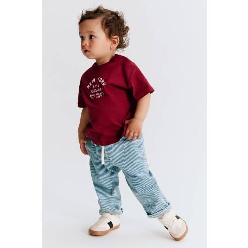 COTTON TWILL PANTS
