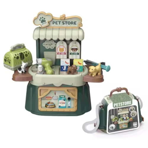 Finest Kids Pet Store Activity Center with 23 Piece for boys and girls