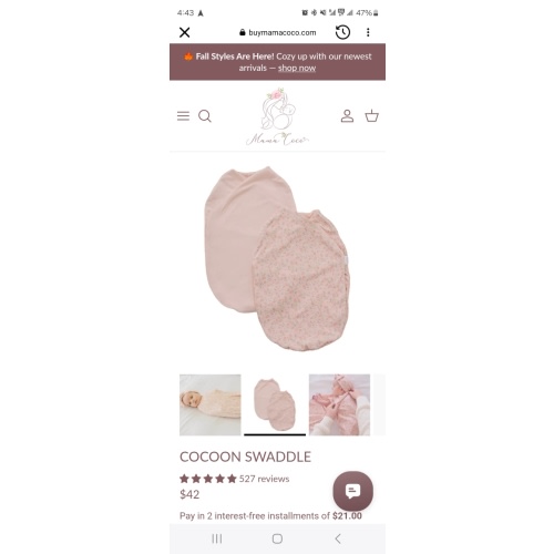 COCOON SWADDLE