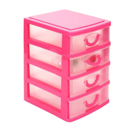 Clearance!Multi-Layer Plastic Drawer Storage Box Durable Plastic Mini Desktop Drawer Sundries Case Small Objects