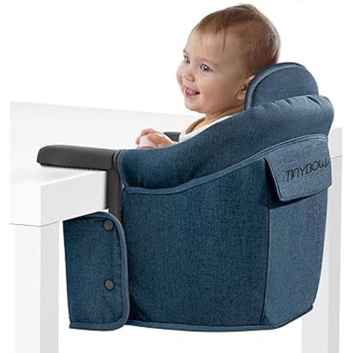 Hook On High Chair for Baby, High Chair That Attaches to Table - Clip On High Chair for Table, Portable High Chair for Travel, Highchair for Baby Seat - Portable Baby Chair for Eating