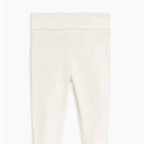 Chloe Pointelle Footed Pants