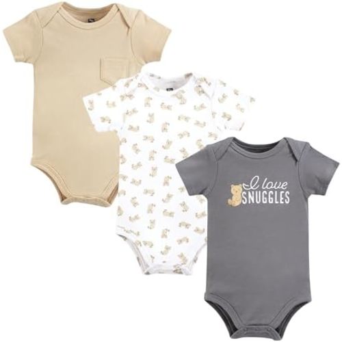 Hudson Home Collection Baby Shawl Collar Plush Robe,