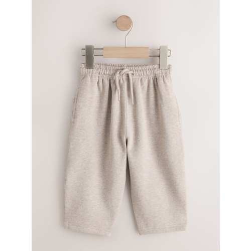 Oatmeal Marl Wide Fit Soft Touch Jersey Joggers (3mths-7yrs)
