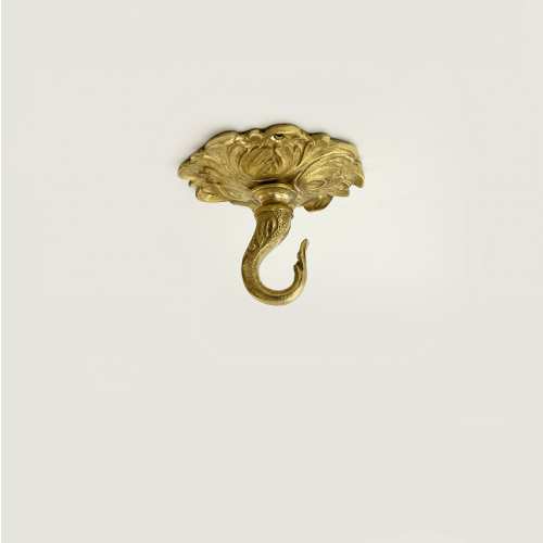 Brass Ceiling Hook: Plant Hanger, Hooks for lights, Wind Chime Hook (7cm)