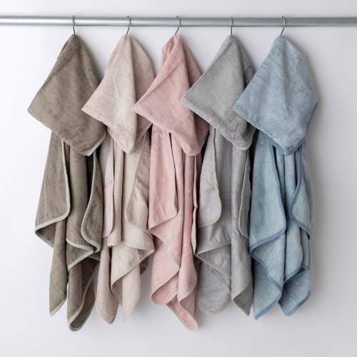 Bamboo Cotton Hooded Bath Towel for Kids | Calla and Friends