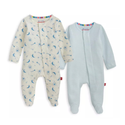 Unisex Cotton Footie Two-Pack Bundle - Baby