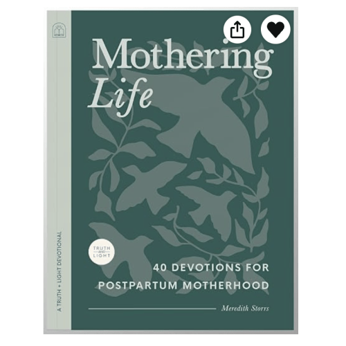 Mothering Life Devotional: 40 Devotions for Postpartum Motherhood - Equipping Moms with Encouragement and Wisdom