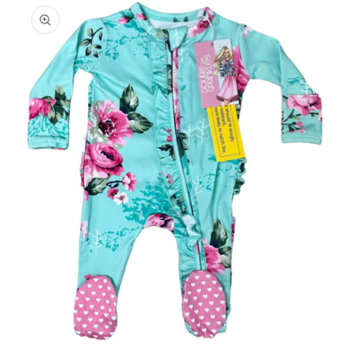 Valentina Baby Ruffle Pajama – Double the Sprinkles