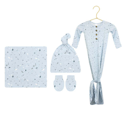 Steele Newborn Hat Bundle (Gown)