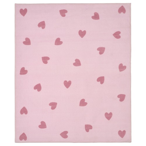 BARNDRÖM Rug - pink 4 ' 4 "x5 ' 3 "