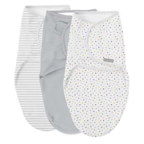 SwaddleMe by Ingenuity Original Swaddle Wrap - Confetti - S/M - 3pk