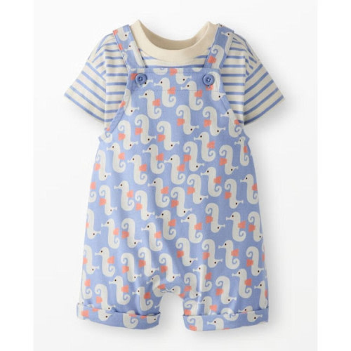 Baby Classic Fit T-Shirt & Shortalls Set